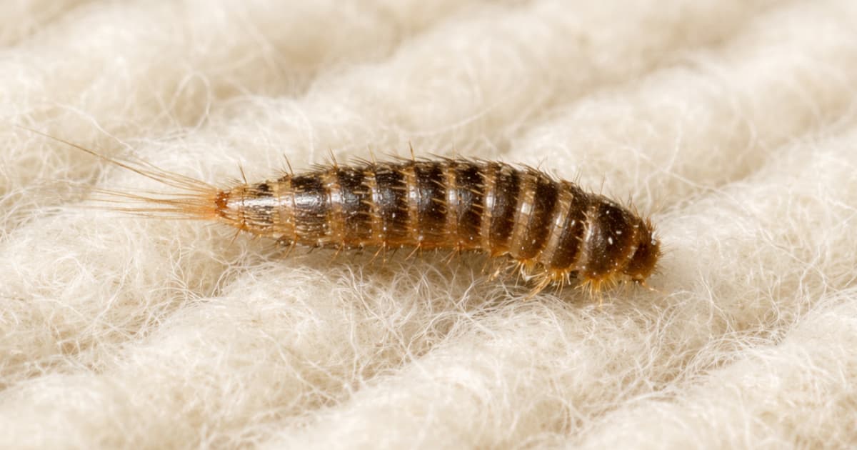 Turkiskuoriaisen toukka